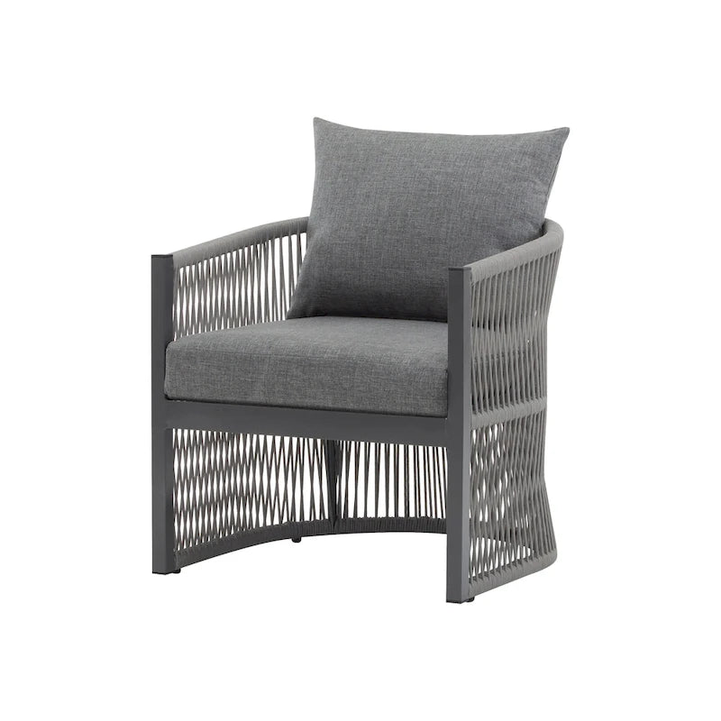 Chaise longue d'extérieur en aluminium Christopher Knight Home Elegance