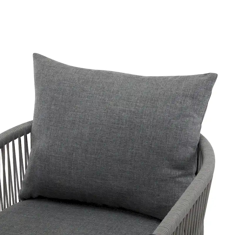 Chaise longue d'extérieur en aluminium Christopher Knight Home Elegance