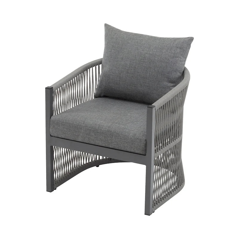 Chaise longue d'extérieur en aluminium Christopher Knight Home Elegance