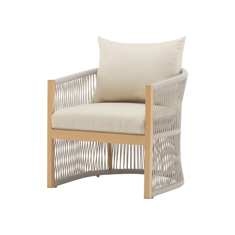 Chaise longue d'extérieur en aluminium Christopher Knight Home Elegance