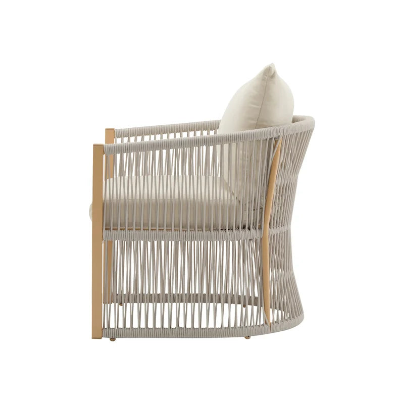 Chaise longue d'extérieur en aluminium Christopher Knight Home Elegance