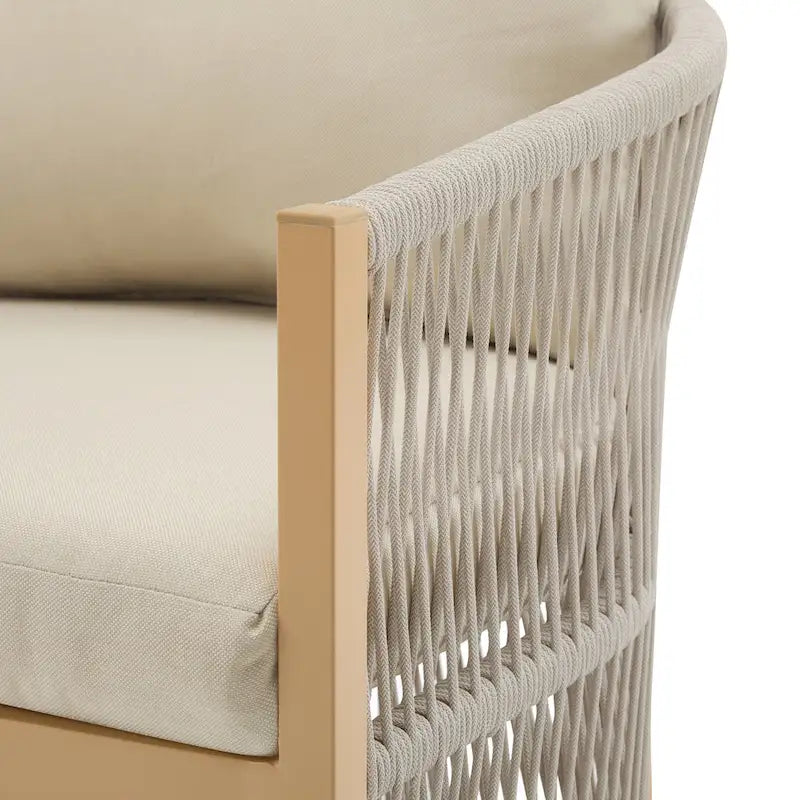 Chaise longue d'extérieur en aluminium Christopher Knight Home Elegance