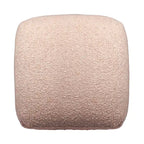 HomeRoots Pouf/Ottoman cubo da esterno 18 grigio in poliestere