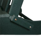 Sedia Adirondack Pieghevole, Robusto Legno Polietilene HDPE, Sedia da Esterno per Balcone, Portico, Patio, Prato, Cortile, Terrazzo, Giardino