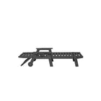 Set di 3 Chaise Longue Oversize, Chaise Longue da Esterno per Tutte le Stagioni con 5 Posizioni, Ruote e Portabicchieri