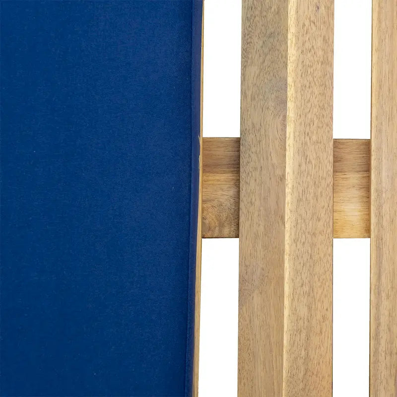 Sdraio da esterno Roomfitters in legno di acacia con schienale regolabile per giardini, terrazze, aree a bordo piscina