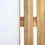 Sdraio da esterno Roomfitters in legno di acacia con schienale regolabile per giardini, terrazze, aree a bordo piscina