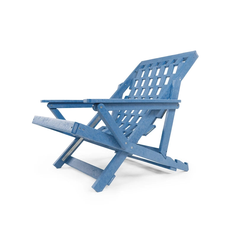 Set Sdraio e Tavolino Pieghevoli da Esterno All-Weather Aspen - 3 pezzi