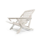 Set Sdraio e Tavolino Pieghevoli da Esterno All-Weather Aspen - 3 pezzi
