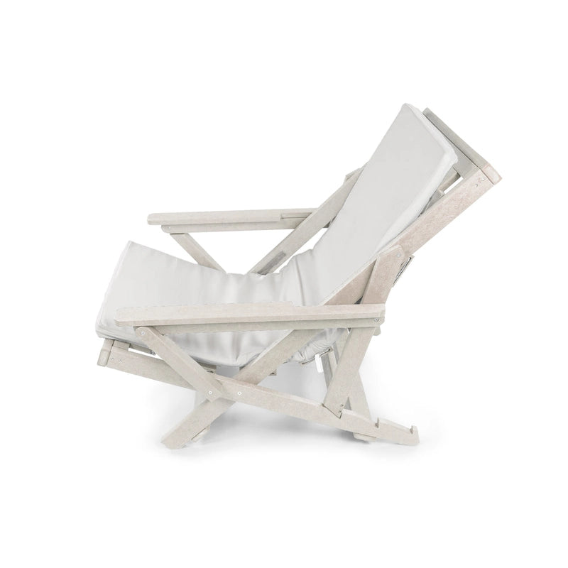 Set Sdraio e Tavolino Pieghevoli da Esterno All-Weather Aspen - 3 pezzi