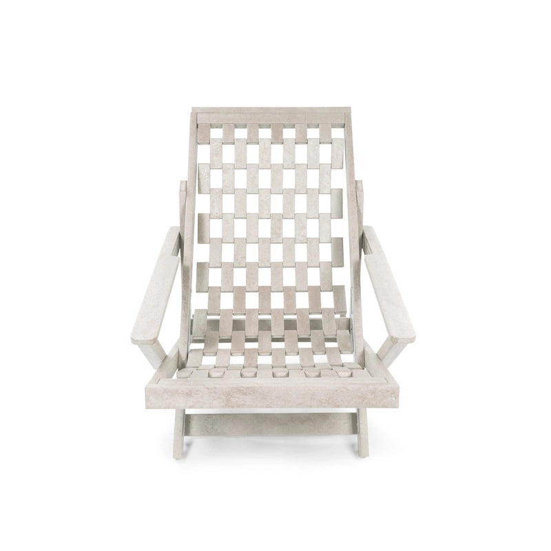 Set Sdraio e Tavolino Pieghevoli da Esterno All-Weather Aspen - 3 pezzi