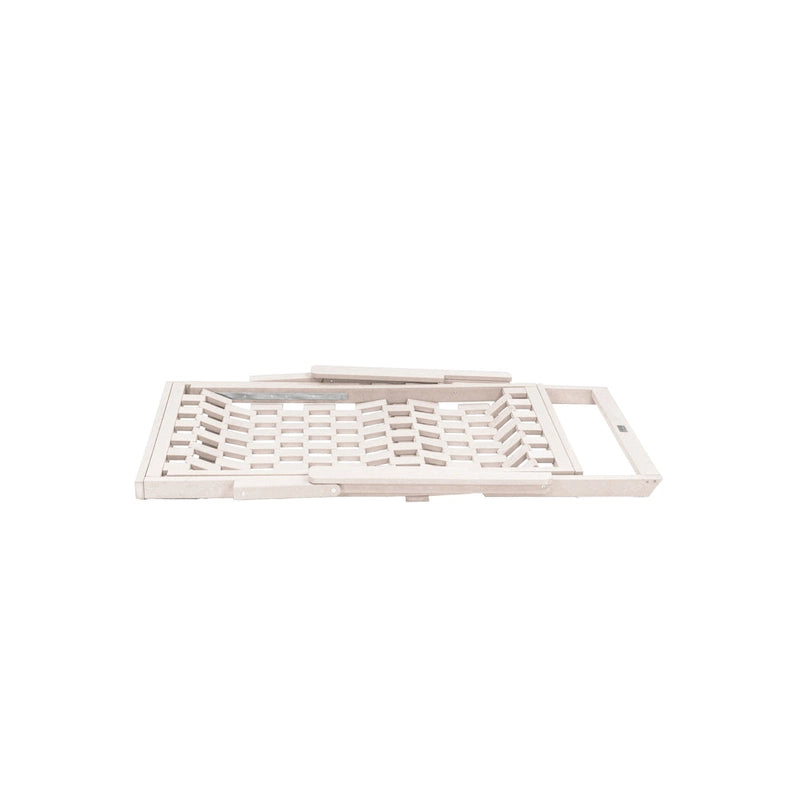 Set Sdraio e Tavolino Pieghevoli da Esterno All-Weather Aspen - 3 pezzi
