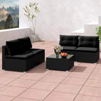 Ensemble de mobilier d'extérieur 5 pièces Costway avec coussins d'assise et de dossier - Voir détails