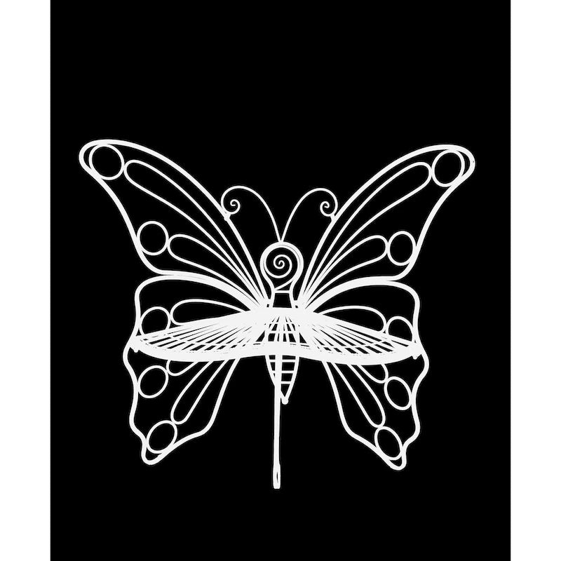 Sedia Butterfly Bianca
