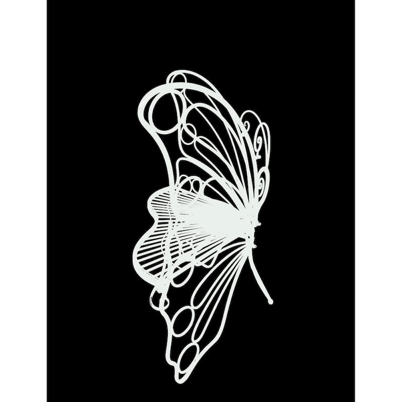 Sedia Butterfly Bianca