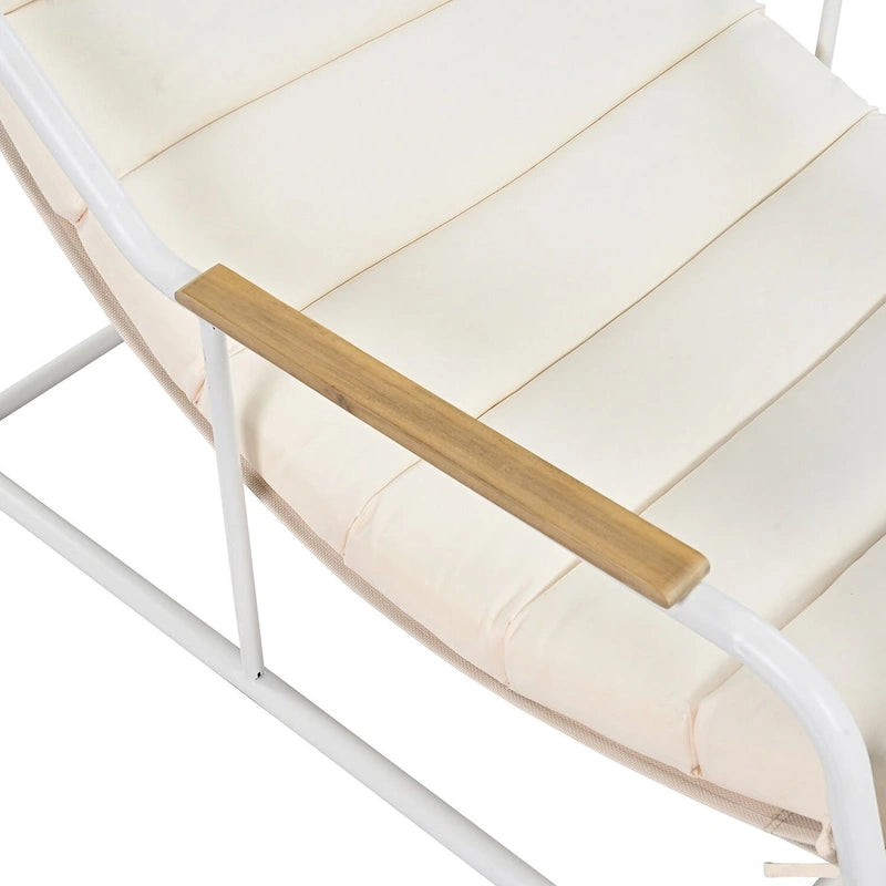 Ensemble de chaises longues 3 pièces, réglable avec roulettes et tables pour piscine, terrasse