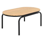 Ensemble de chaises longues 3 pièces, réglable avec roulettes et tables pour piscine, terrasse