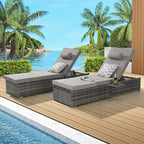 Outstanding Outdoor Chaise Lounge Chair Set for Relaxation and Leisure