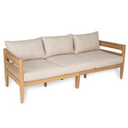 Christopher Knight Home – Ensemble de conversation d'extérieur 5 pièces en bois d'acacia courbé Avery