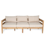 Christopher Knight Home – Ensemble de conversation d'extérieur 5 pièces en bois d'acacia courbé Avery