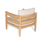 Christopher Knight Home – Ensemble de conversation d'extérieur 5 pièces en bois d'acacia courbé Avery