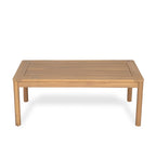 Christopher Knight Home – Ensemble de conversation d'extérieur 5 pièces en bois d'acacia courbé Avery