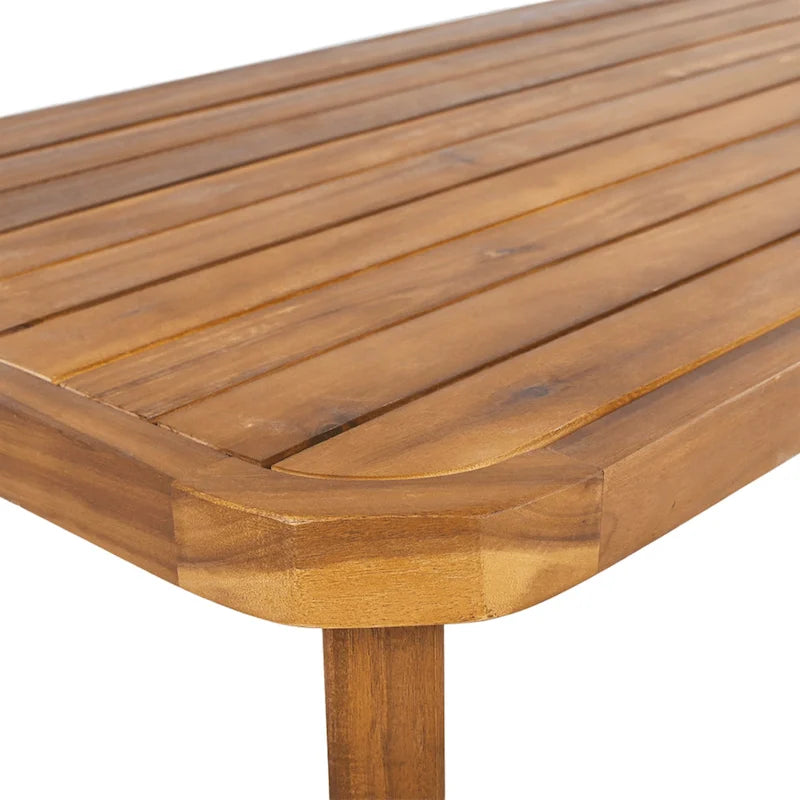 Christopher Knight Home - Set da conversazione Malachi da esterno a 4 pezzi in legno di acacia