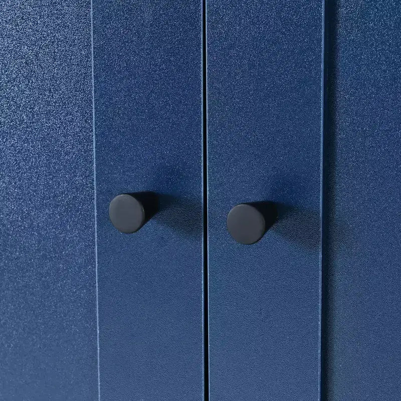 Dispensa da cucina indipendente 77H, armadio contenitore in stile rustico con ripiani regolabili, ripiani sulla porta, cassetti e portabottiglie - ModernLuxe