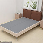 ONETAN, Base a doghe divisa da 1,5 pollici per materasso/supporto letto - Completamente assemblata, comfort e supporto migliorati, grigio