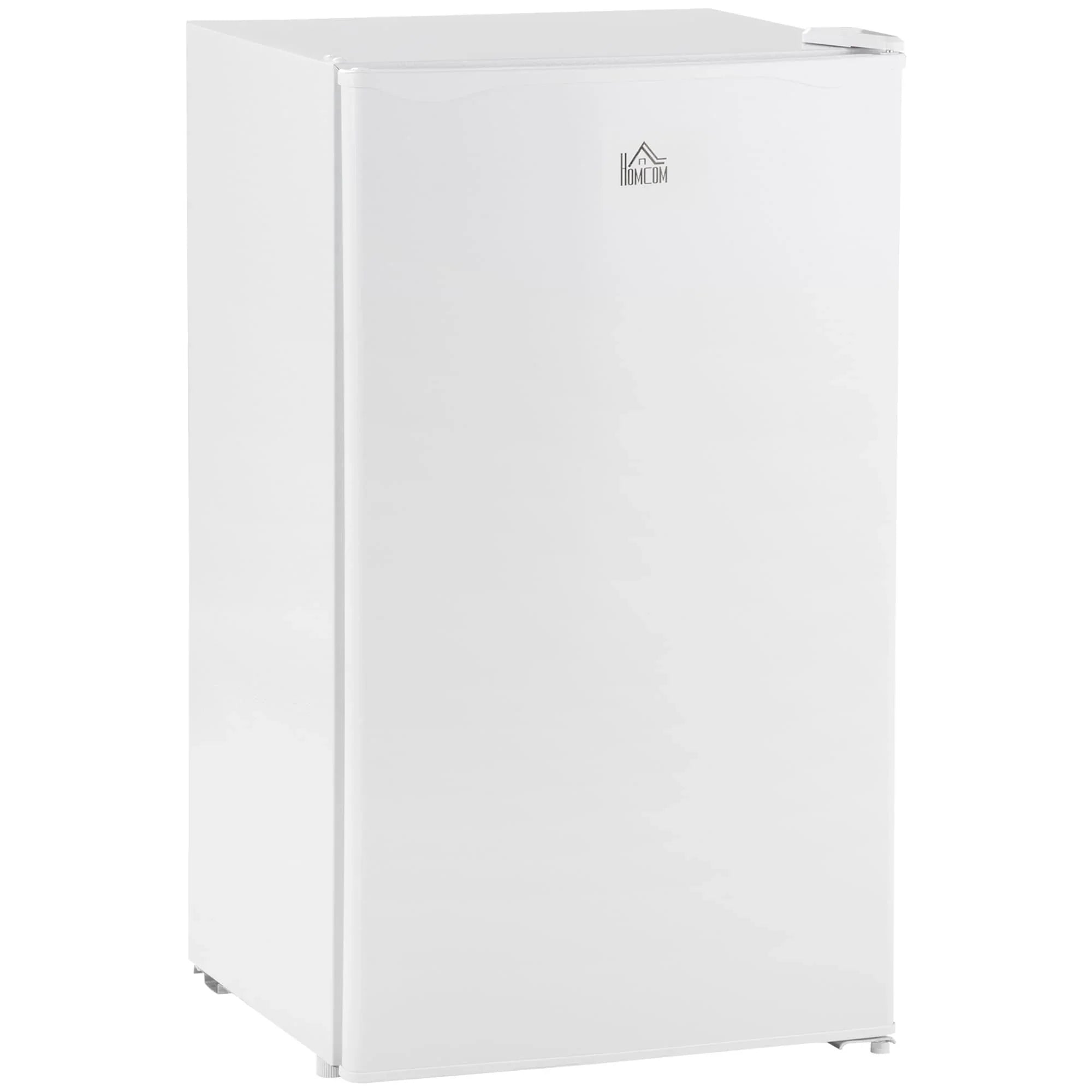 Mini Frigo da 90 litri con congelatore, Frigorifero Compatto Monoporta con Termostato Regolabile per Camera da Letto