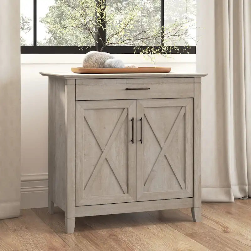 Scrittoio Key West con mobiletto di Bush Furniture