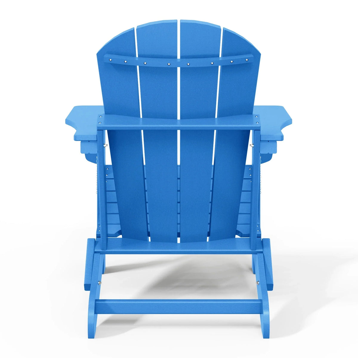 Polytrends Laguna Sedia Adirondack Pieghevole da Esterno per Patio Resistente allo Sbiadimento e alle Intemperie