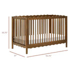 Lit de bébé convertible 4-en-1 Swell de Babyletto avec kit de conversion en lit de tout-petit