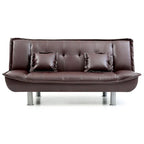 Divano Letto in Similpelle Lionel