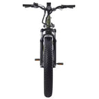 GOTRAX Bici Ibrida Elettrica 26" con Pneumatici Fat, Telaio a Scavalco, per Adulti - Verde
