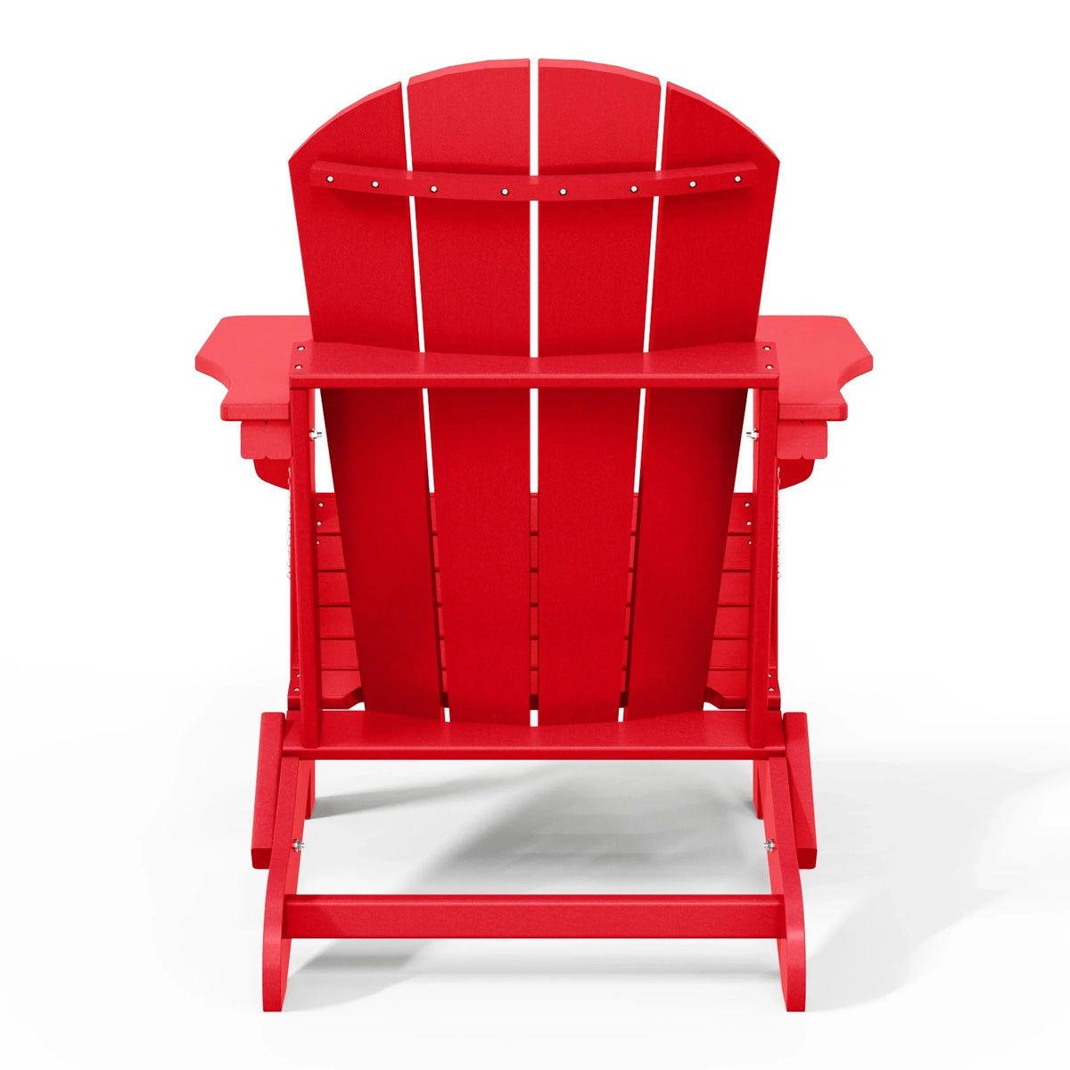 Polytrends Laguna Sedia Adirondack Pieghevole da Esterno per Patio Resistente allo Sbiadimento e alle Intemperie