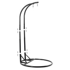 LeisureMod Sedia a Uovo Sospesa per 2 Persone con Supporto - Dondolo Pensile per Esterni/Interni in Rattan Intrecciato con Cuscini