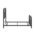 Letto in metallo nero