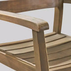 Stamford - Set di 2 sedie da pranzo in legno di acacia - Christopher Knight Home