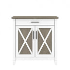 Scrittoio Key West con mobiletto di Bush Furniture