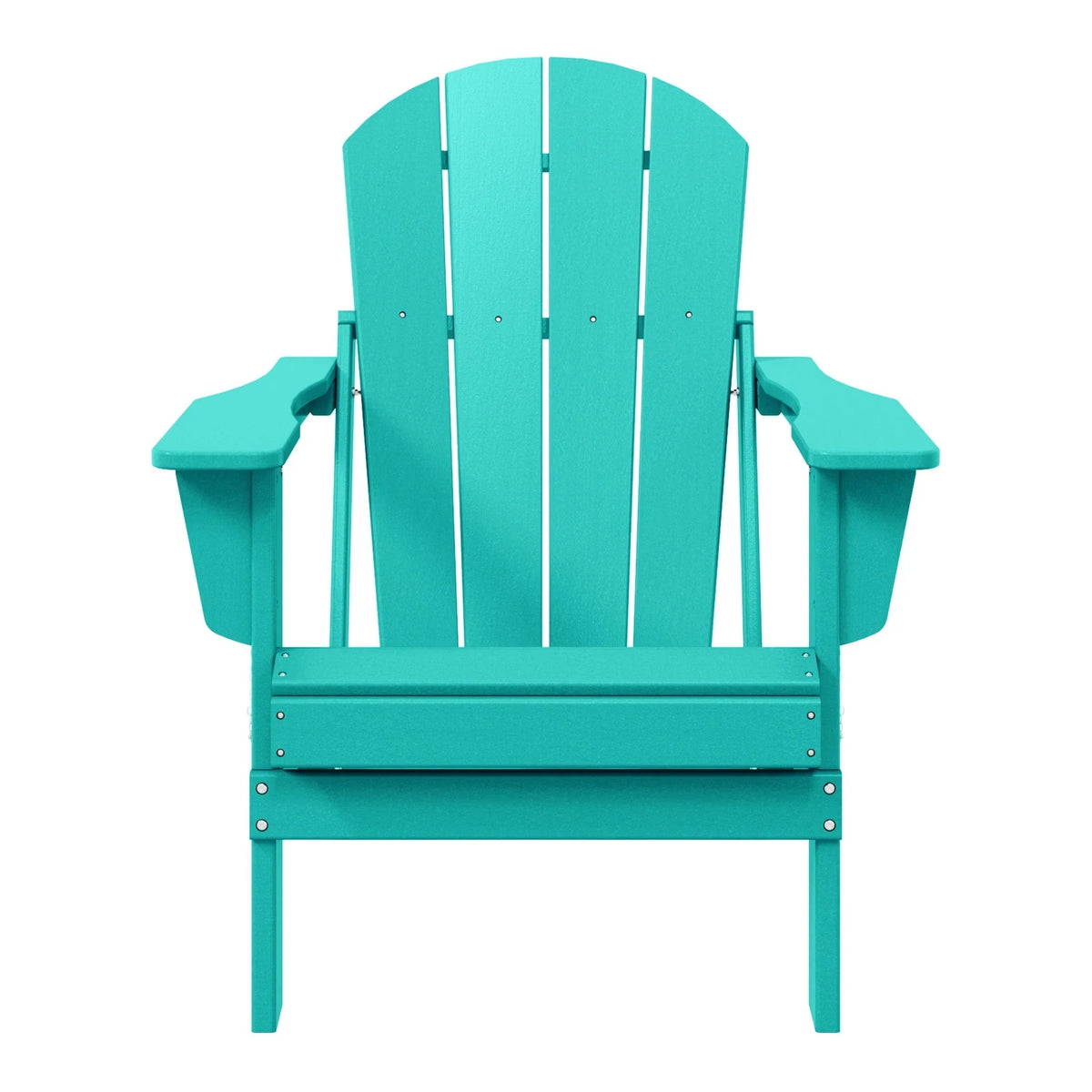 Polytrends Laguna Sedia Adirondack Pieghevole da Esterno per Patio Resistente allo Sbiadimento e alle Intemperie