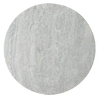 Tavolino d'appoggio rotondo alto in marmo Ghicu di SAFAVIEH Couture - 55,8 cm L x 53,3 cm P x 61 cm A - 53,3x53,3x61 cm
