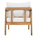 Christopher Knight Home Sunny Set Salotto Moderno a 5 Pezzi in Acacia con Tavolo Rettangolare a Doghe e 7 Posti