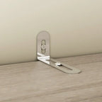 Armadio moderno freestanding in legno massiccio con ripiani