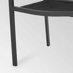 Sedia da pranzo Cape Coral 2 pz in alluminio con seduta in corda - Christopher Knight Home