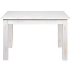 Flash Furniture Tavolo da Pranzo Rettangolare Rustico in Pino Massiccio 46 x 30