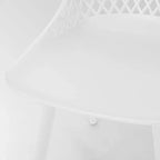 Sedia da pranzo moderna Lily (confezione da 2) in resina - Christopher Knight Home