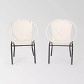 Java 2pk Faux Rattan Modern Club Chairs - Christopher Knight Home