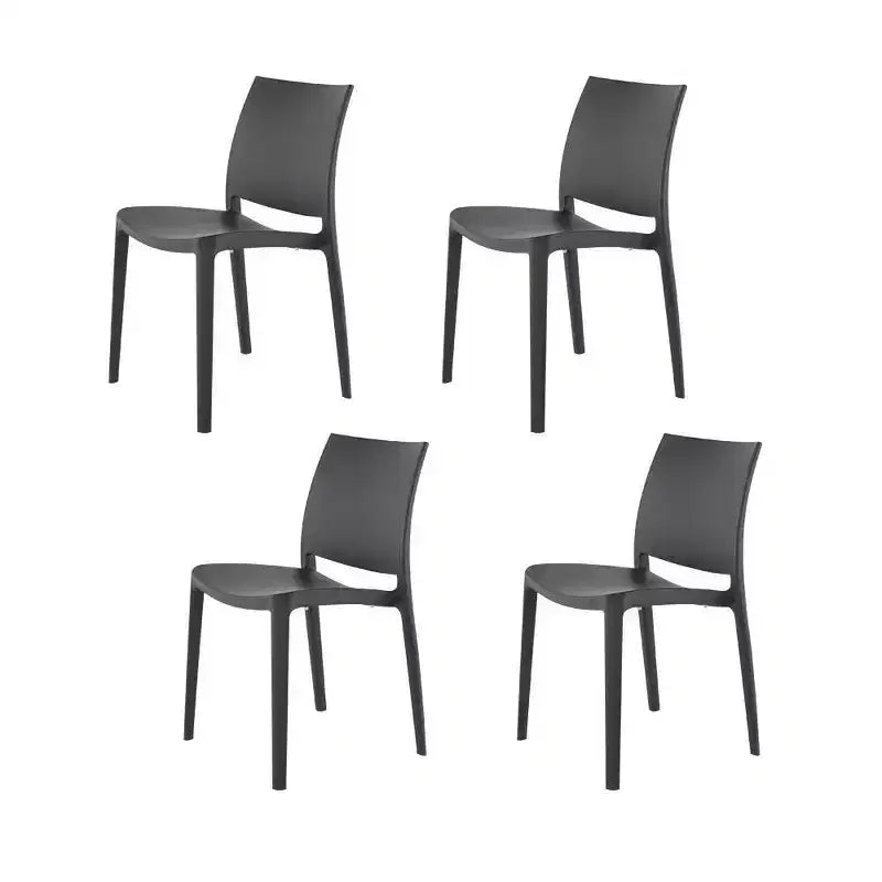 4 sedie da pranzo impilabili Sensilla - Lagoon
