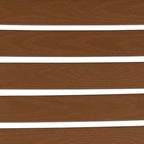 Sedia da esterno Flash Furniture con doghe in poly effetto teak